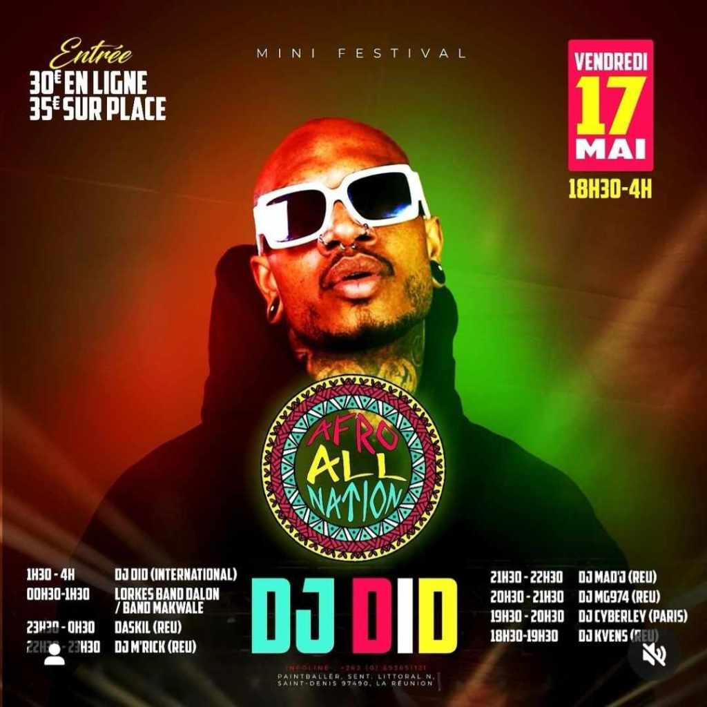 Afro All Nation : La Réunion en Fusion avec un DJ international&nbsp;!