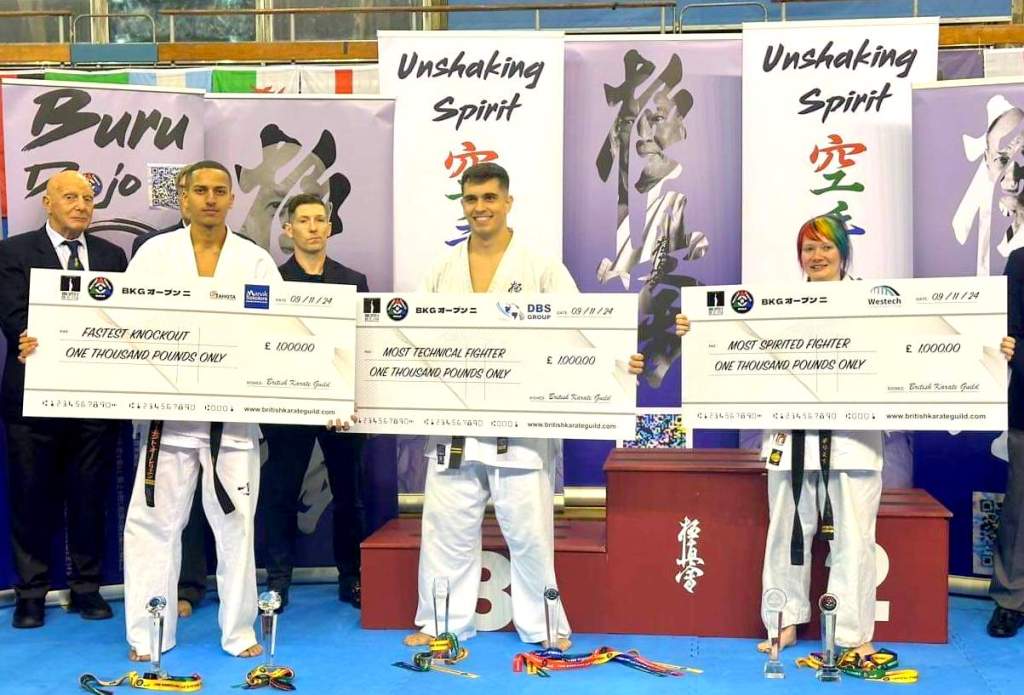 Succès Éclatant du Dojo Pierre Grondin au British Open BKG 2 de Kyokushin&nbsp;Karaté