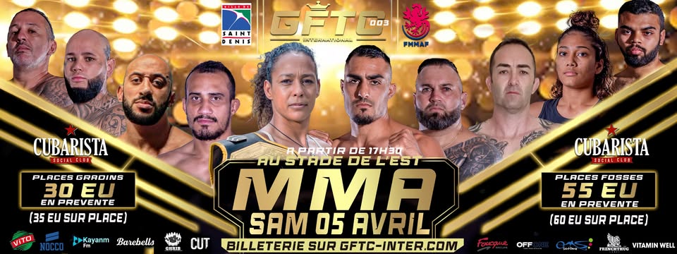 Les Guerriers sont Arrivés pour le GFTC 3: Des Combats Explosifs à&nbsp;Venir!