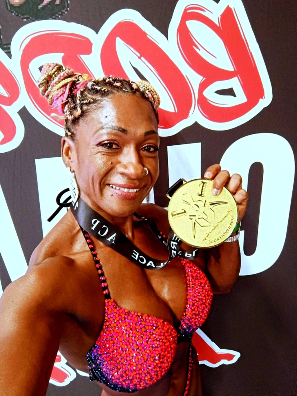 Véronique Vatel : première Réunionnaise pro en&nbsp;bodybuilding